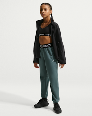 Детские спортивные штаны Nike Pro Fleece Big Kids' (Girls') Dri-FIT Joggers
