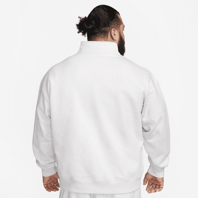 White Quarter-Zip Sweatshirts for Men