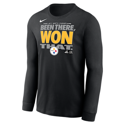 Pittsburgh Steelers 2025 AFC North Champions Trophy Collection