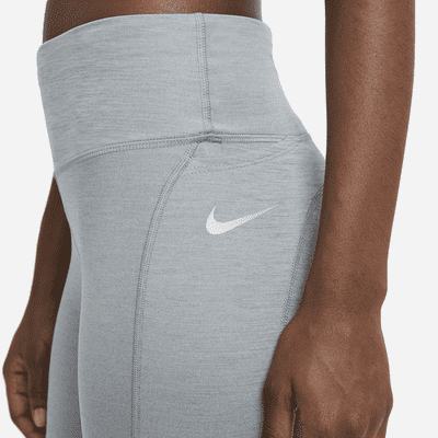 Leggings de correr de tiro medio con bolsillos para mujer Nike Epic Fast