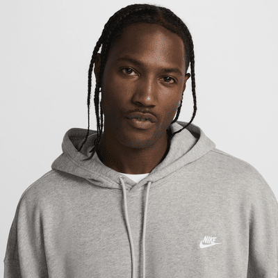 Sweat à capuche oversize en molleton Nike Club Fleece pour homme