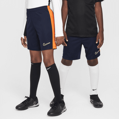 Shorts de fútbol para niños Nike Dri-FIT Academy23