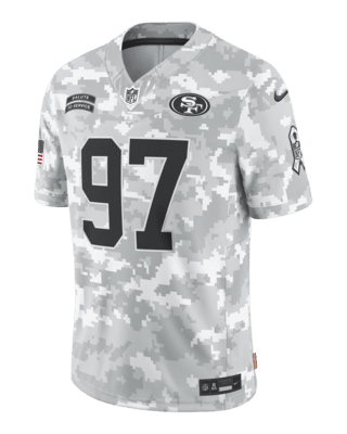 Мужские джерси Nick Bosa San Francisco 49ers Salute to Service Nike Dri-FIT NFL Limited Jersey