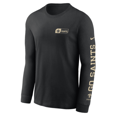 New Orleans Saints All Out Men's Nike NFL Long-Sleeve T-Shirt