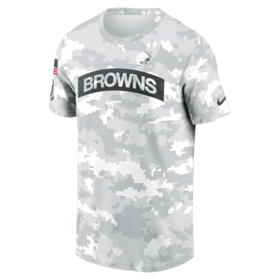 Cleveland Browns Salute to Service Edge Arch Men's Nike Dri-FIT NFL T-Shirt