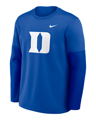 Мужская футболка Duke Sideline Coach Nike Therma-FIT College Long-Sleeve