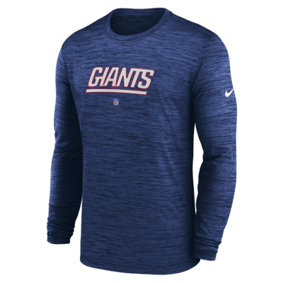 Nike Dri-FIT Sideline Velocity (NFL New York Giants) Men's Long-Sleeve ...