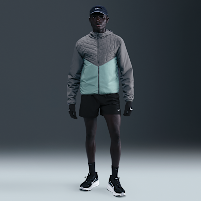 Nike Herren-Laufjacke mit Synthetik-Füllung und Therma-FIT Repel