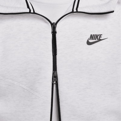 Nike Sportswear Tech Fleece Windrunner Tam Boy Fermuarlı Erkek Kapüşonlu Üst