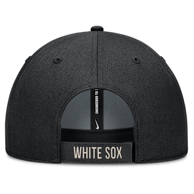 Gorra Nike Dri-FIT de la MLB ajustable para hombre Chicago White Sox Statement Club