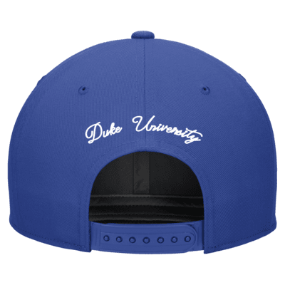 Duke Nike College Snapback Hat