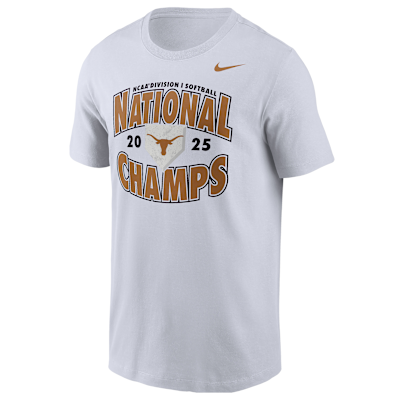 Playera universitaria Nike National Champs para hombre Texas