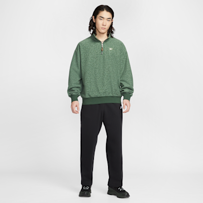 나이키 솔로 스우시 남성 플리스 쿼터집 탑