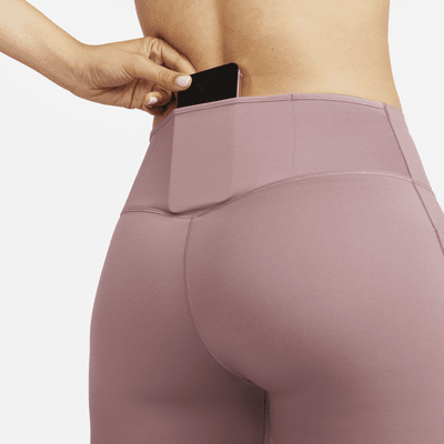 Nike Go Leggings de longitud completa, talle medio y sujeción firme con bolsillos - Mujer