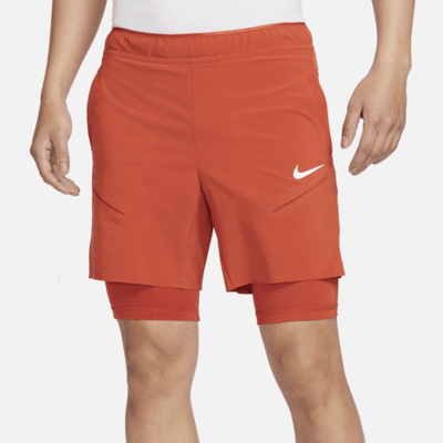 กางเกงเทนนิสขาสั้นผู้ชาย Dri-FIT NikeCourt Slam