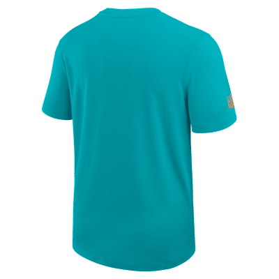 Playera Nike Dri-FIT NFL para hombre Miami Dolphins Sideline Coach
