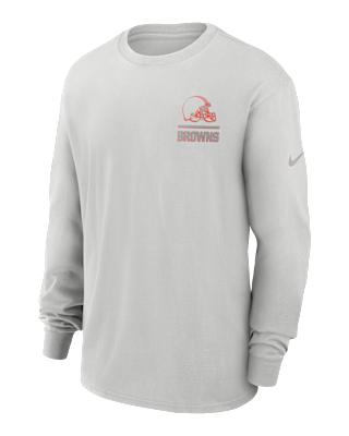 Мужская футболка Cleveland Browns Essential Heavy Max90 Nike NFL Long-Sleeve