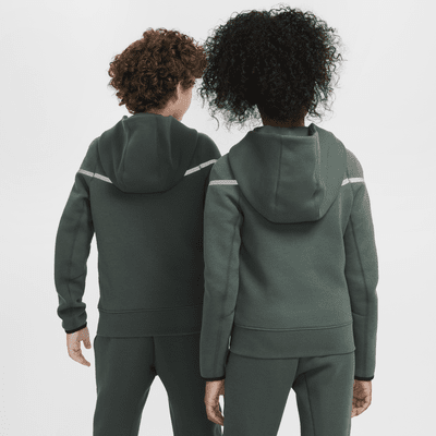 Sweat à capuche et zip réfléchissant Nike Sportswear Tech Fleece pour ado (garçon)