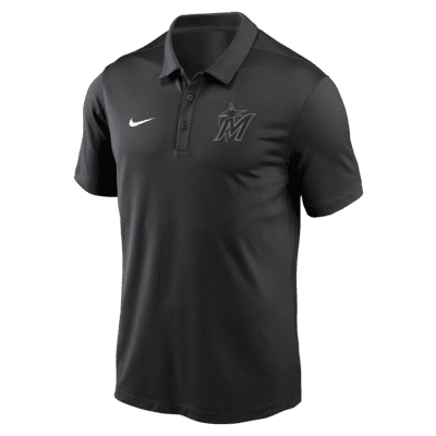 Nike Dri-FIT Team Agility Logo Franchise (MLB Miami Marlins) Men's Polo ...