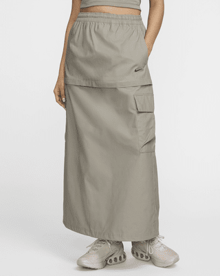 Женская юбка Nike Sportswear Essential Mid-Rise Woven Cargo Midi Skirt