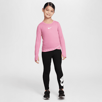 Playera con dobladillo para niños de preescolar Nike Dri-FIT "All Day Play"