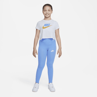Nike Sportswear Favorites Big Kids' (Girls') High-Waisted Leggings ...