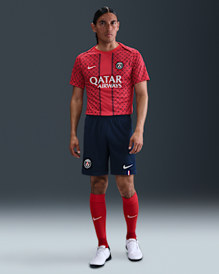 Мужские шорты Paris Saint-Germain 2025/26 Stadium Home Nike Dri-FIT Soccer Replica Shorts