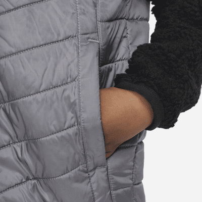 Nike Sherpa Fleece Jacket Little Boys' Water Resistant Sherpa