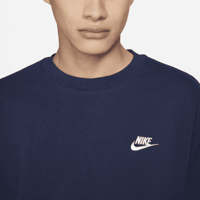 Maglia a girocollo in French Terry Nike Sportswear - Uomo