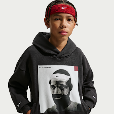 LeBron "Masked Menace" Big Kids' Pullover Hoodie from Nike - $65