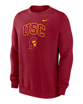 Мужские  USC Arch Nike College Pullover Crew