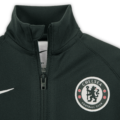 FC Chelsea Strike Nike Dri-FIT-Fußball-Tracksuit aus Strickmaterial (Babys/Kleinkinder)