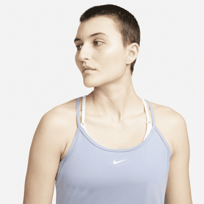 Nike Dri-FIT One Elastika Women's Standard Fit Tank Top. Nike LU