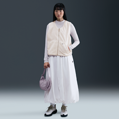 Chaleco de tejido Fleece grueso para mujer Nike Sportswear