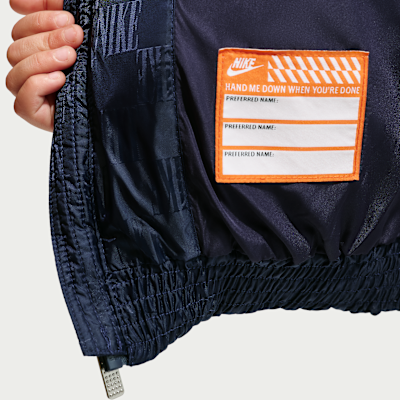 나이키 리틀키즈 모노그램 패딩 재킷