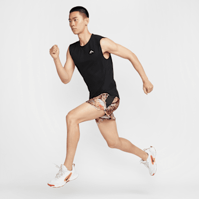 กางเกงวิ่งขาสั้น 6 นิ้วมีซับในผู้ชาย Dri-FIT Nike Trail