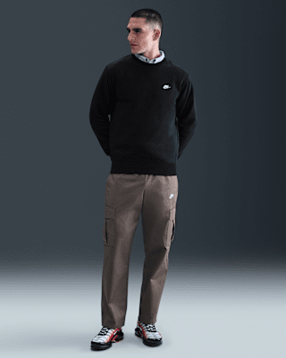 Мужские  Nike Club Fleece Crew