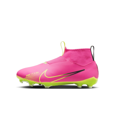 Nike Jr. Zoom Superfly 9 Academy FG/MG Voetbalschoenen voor kleuters/kids ondergronden). Nike NL