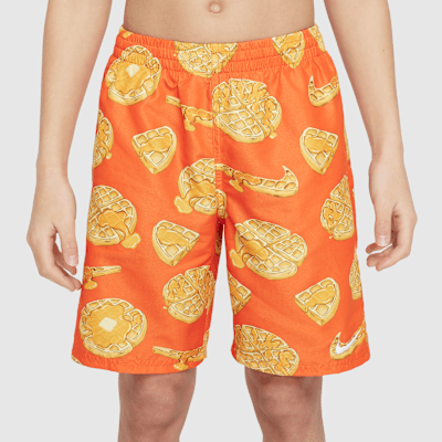 Shorts de vóleibol de 18 cm con forro de ropa interior para niño talla grande Nike Swim Breaker