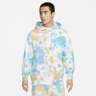 Nike Sportswear Club Fleece Men's Ice-Dye Pullover Hoodie