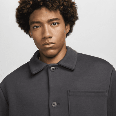 Shacket in fleece Nike Tech – Uomo