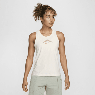 Nike Trail Camiseta de tirantes de running con estampado Dri-FIT - Mujer