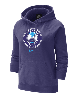 Orlando Pride Women's Nike Soccer Varsity Fleece Hoodie. Nike.com