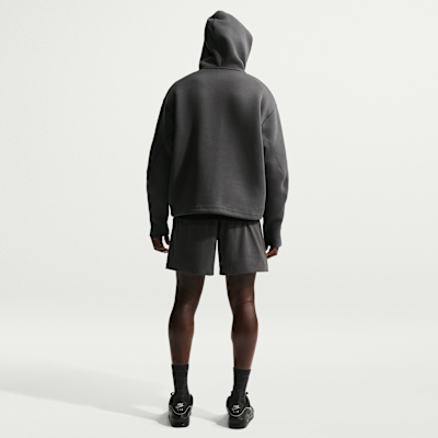 Ανδρική φλις μπλούζα με κουκούλα και φερμουάρ σε όλο το μήκος Nike Tech