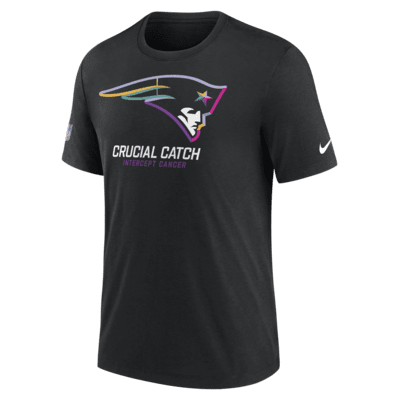 New England Patriots Crucial Catch Men's Nike NFL T-Shirt