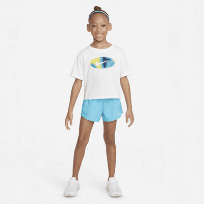 Playera de corte cuadrado con gráfico Create para niños talla pequeña Nike Kids