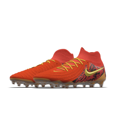 Nike Phantom Luna 2 Elite By You Custom AG-Pro High-Top Soccer Cleats