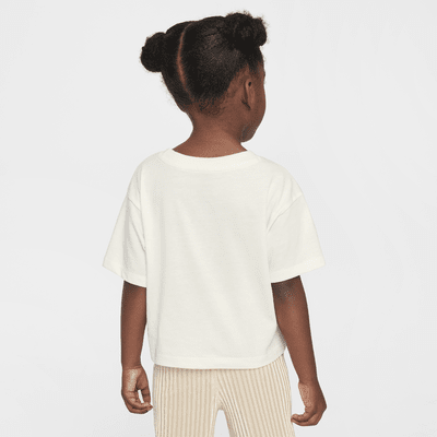 Playera con estampado cómoda para infantil Nike