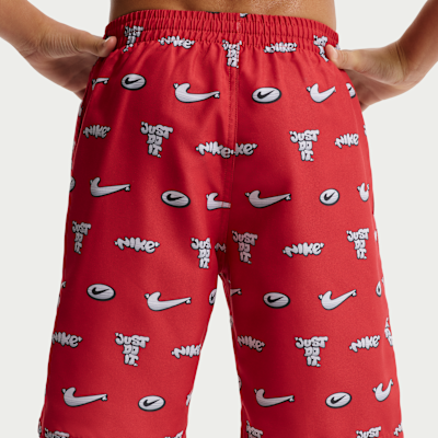 Nike Swim Breaker Big Kids' (Boys') 7" Brief-Lined Volley Short