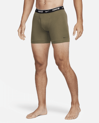 Мужские  Nike Dri-FIT Essential Cotton Stretch Boxer Briefs (3-Pack)